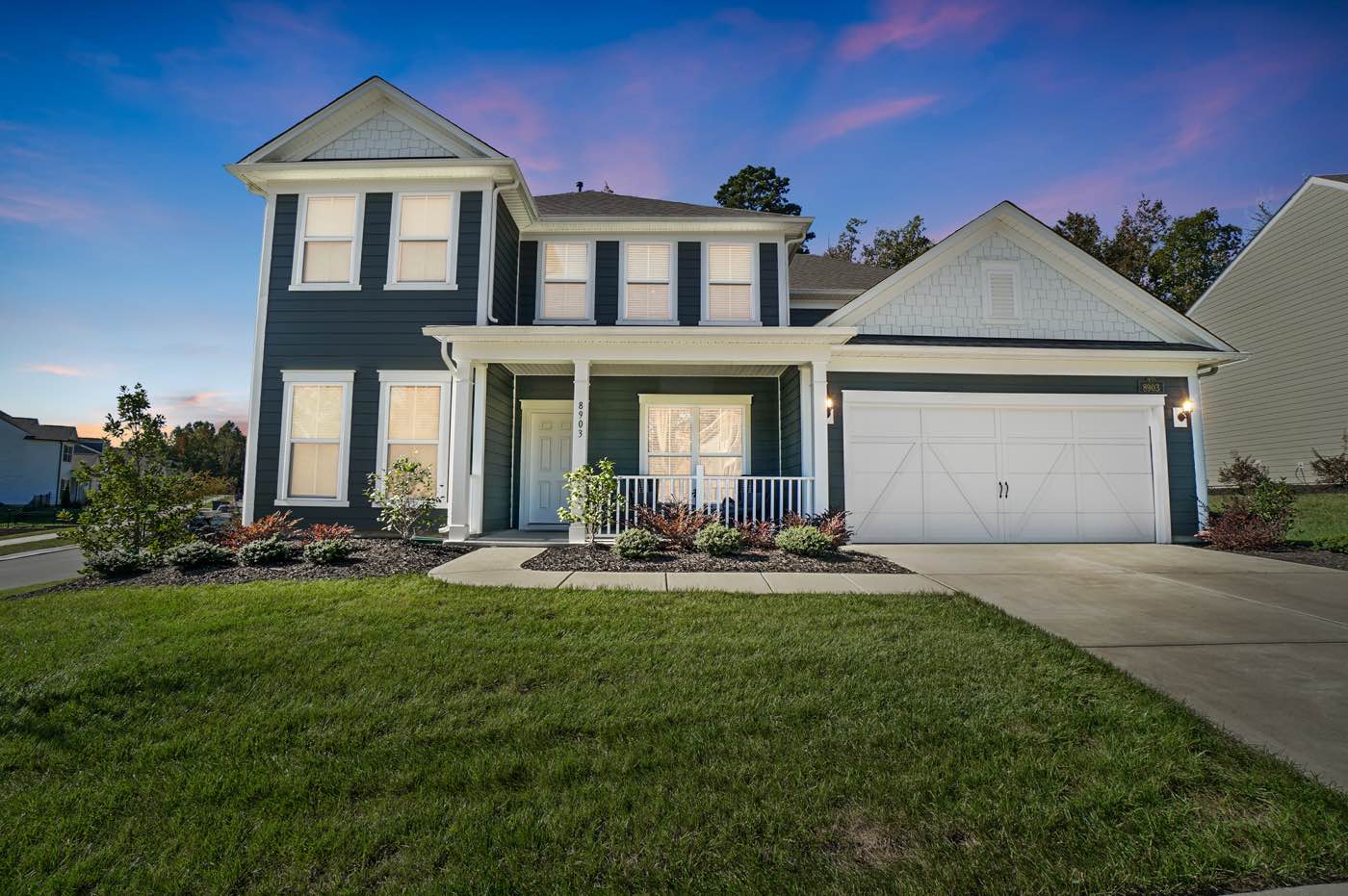 Home in the Charlotte suburbs, North Carolina